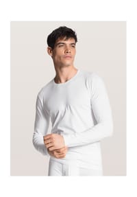 CALIDA - Herren Langarm-Shirt Cotton Code - schwarz