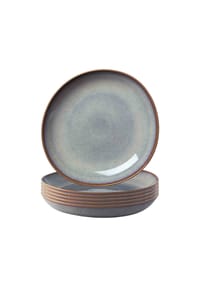 like. by Villeroy & Boch Schalen flach Lave ø 27 cm 6er Set - LAVE - beige