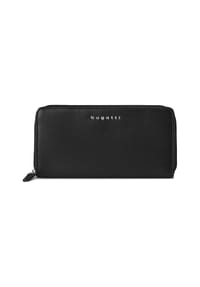 bugatti Valencia - Valencia Geldbörse RFID Schutz Leder 20 cm - black