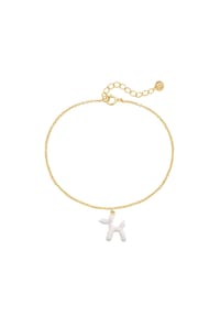 GLANZSTÜCKE MÜNCHEN - Damen Armband aus 925/- Sterling Silber in Gelbgold - gelbgold