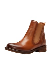 Felmini - Leder/Textil Stiefelette - Mittelbraun