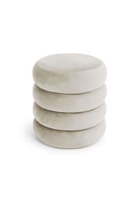 Akord - Snuggo Pouf mit Stauraum - altrosa