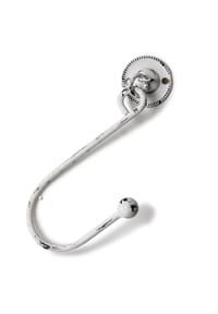 LOBERON - Gardinenhalter 2er Set Lille weiß - 