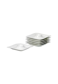 Ritzenhoff & Breker Eierteller Melodie ø 13 cm 6er Set weiß - MELODIE - weiß