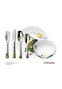 WMF Kinderbesteck-Set "Janosch", 6-teilig - KIDS - MEHRFARBIG