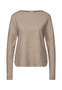 Street One - Pullover - honey sand mel.