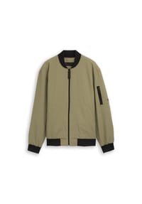 DENIM TOM TAILOR - bomber jacket, 10905 TREE GREEN, XL - 29999 BLACK