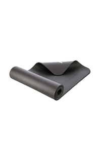 COFI - 183 cm Lange Rutschfeste Yogamatte – Ideal für Yoga, Pilates - Grau 183x61x1,5cm