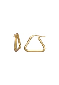 fascination by Ellen K. - Creolen 375/- Gold - gelb