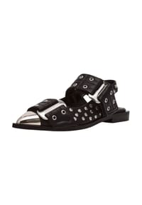 STEVE MADDEN - Lederimitat Sandalen - Schwarz