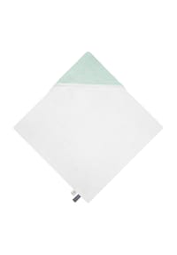 normani® - Baby Musselin Kapuzenhandtuch Kampala - Hellblau