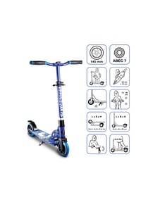 SIX DEGREES - Aluminium Scooter Junior 145 mm blau - blau