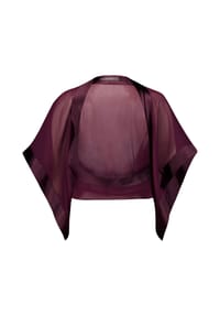 Vera Mont - Chiffonstola mit 3/4 Arm - Dark Emerald