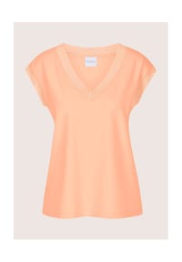 MADELEINE - Sommershirt mit Rippenbändern - mint