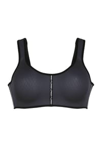Anita - Panalp Air Sport-BH, Minimal-Print, für Damen - 476 ANTH./SCHWARZ