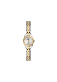 FOSSIL Scarlette - Fossil Damenuhr Scarlette Mini, drei Zeiger, zweifarbig, Edelstahl, ES5473 - Silber