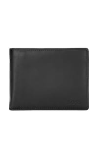 BOSS - Asolo - Herrengeldbörse 5cc Leder 12 cm (black) - black