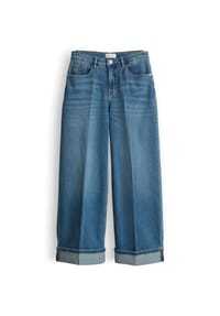 OPUS - Jeanshose Miva, Used-Waschung, für Damen - 70319 BLUE