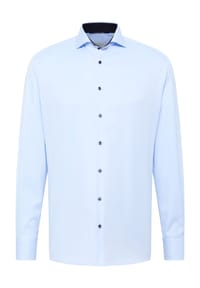 ETERNA - Cover Shirt unifarben MODERN FIT - hellblau