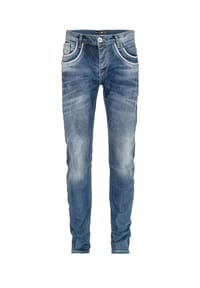CIPO & BAXX® Jeans mit aufgestickten Taschen Bild 1