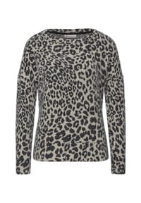 Street One - Pullover, für Damen - 20001 BLACK