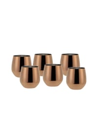 ECHTWERK® - Weingläser Set 6-tlg - Braun