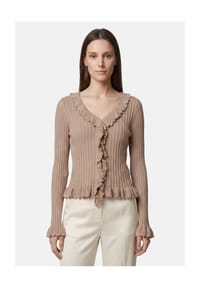 ROBERTA ROSSI - Strickjacke - beige