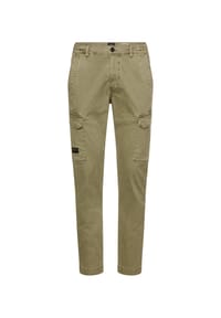 camel active - Cargohose aus komfortablem Baumwoll-Mix - Beige