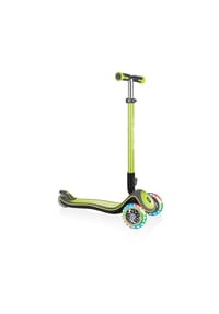 GLOBBER - ELITE DELUXE LIGHTS lime grün, mit Leuchtrollen - grün