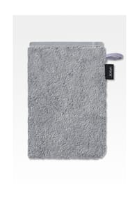 JOOP! CLASSIC DOUBLEFACE Waschhandschuh 16x22 cm, Silber - JOOP! CLASSIC DOUBLEFACE - Anthrazit