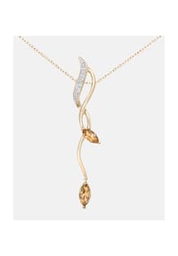 Diamant L'eternel - Kette mit Anhänger, mit Diamant, 375 Gelbgold - gold
