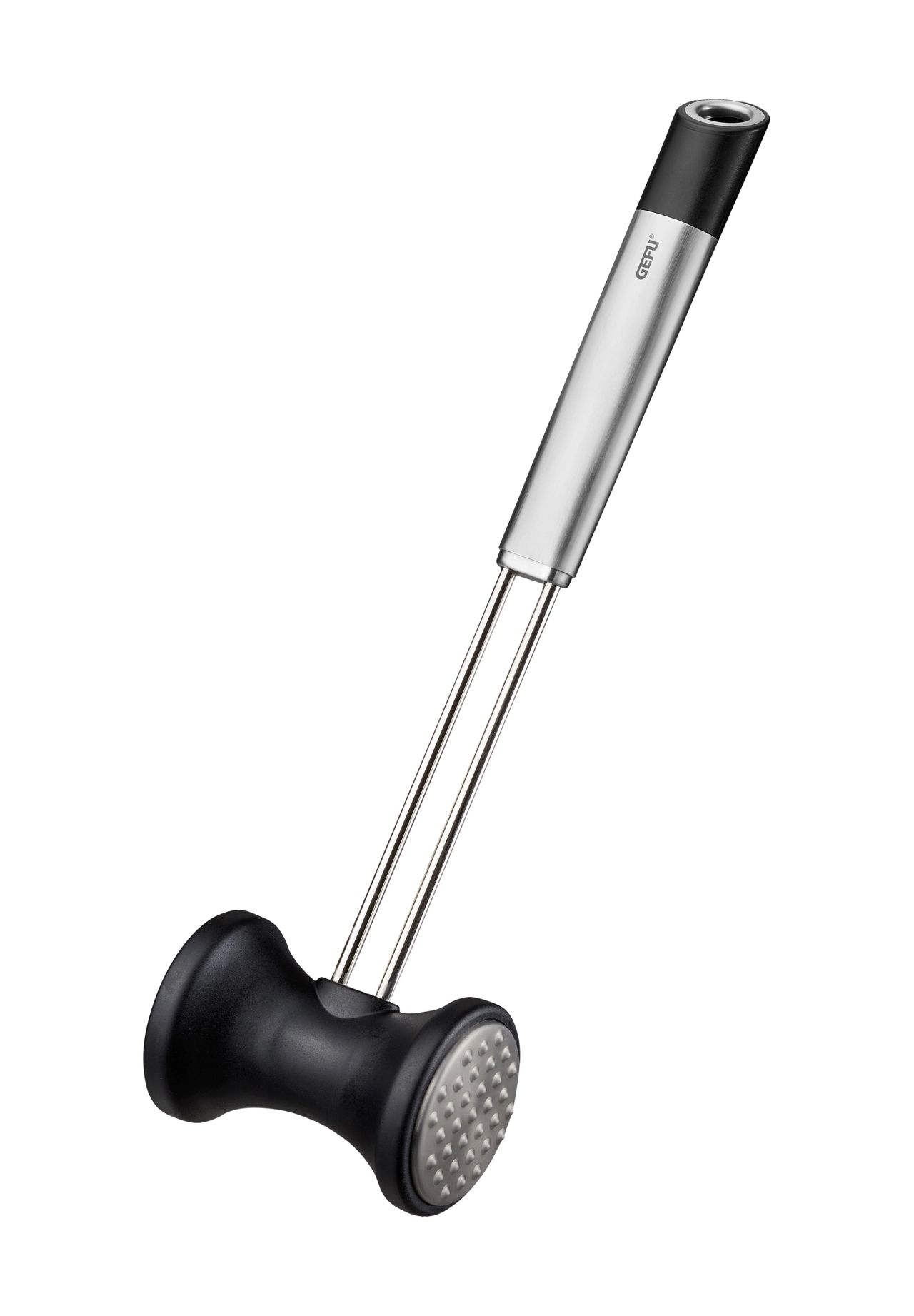 Gefu Hellgrau Fleischklopfer "Primeline", Silber, Ø:5cm, Edelstahl, Kunststoff, Fleischklopfer, Ergonomischer Griff Für Bequeme Handhabung - Image 10
