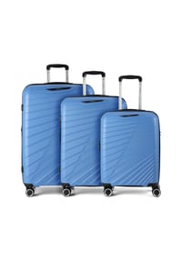benzi 5808 - 5808 4 Rollen Kofferset 3-teilig mit Dehnfalte - grau