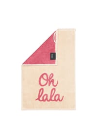 Cawö - Gästehandtuch Postcard Towels - WEIß