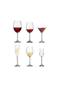 LEONARDO Wein- und Sektgläser Daily 36er Set transparent - DAILY - transparent