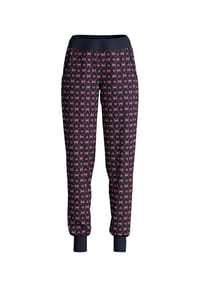CALIDA - Damen Pyjamahose mit Bündchen und Seitentaschen Favourites - dark sapphire