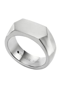 FOSSIL - JEWELRY Herren Ring "JF04560040", Edelstahl - SILBER