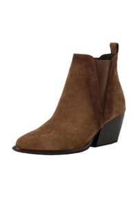 Tamaris - Leder Stiefelette - Braun