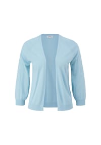 s.Oliver - Strickjacke, Rippbündchen, für Damen - 4426  LILAC/PINK