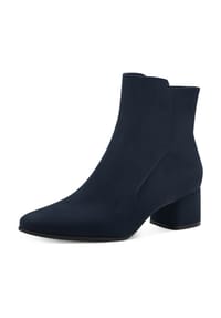 MARCO TOZZI® - Ankle Boots, Blockabsatz, Reißverschluss, für Damen - 840 DK.NAVY