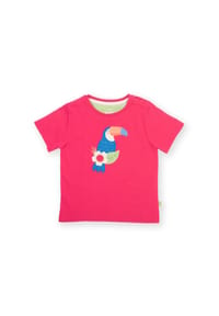 KITE - Kinder Tukan Kann T-Shirt Bio-Baumwolle - pink