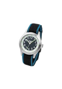 Scout® - Kinderuhr Edelstahl - schwarz