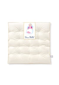 Frau Holle® - BABY Babybettdecke ''LEICHT'' - Made in Germany - weiß