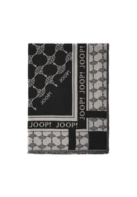 JOOP! - Damen Schal - Webschal, Cornflower, Logo, Jacquard, Bicolor - Grün (Pastel Green)