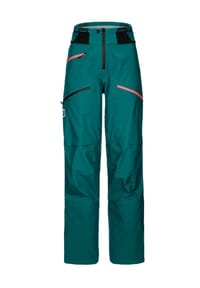 ORTOVOX - Damen 3L Deep Shell Hose pacific green - grün