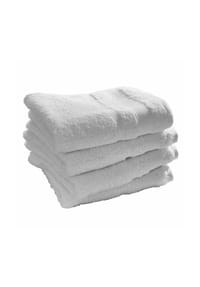 LOBERON - Handtuch 4er Set Bourogne weiß - weiß