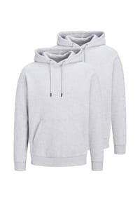 JACK & JONES - Sweatshirt / Hoodie 2er Pack Bradley - Beige / creme