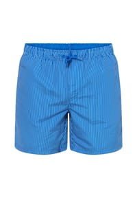 MANGUUN - Badeshorts Basic Michael 16, Gummibund, für Herren - E003 BLACK AOP