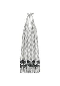 Marc O'Polo - Strandkleid Abstract Floral - white cotton palm print