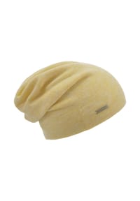 SEEBERGER - Beanie, Emblem, für Damen - 0 BLACK